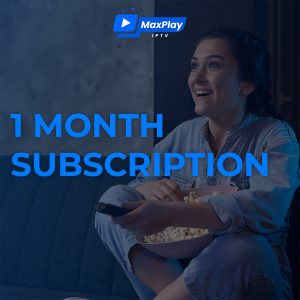 MaxPlayIPTV 1 Month Subscription